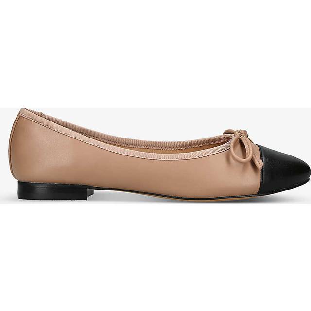 Steve Madden Womens Tan Comb Ellison 166 Contrast-panel Leather Pumps Eur 40 / 7 Uk Women - TAN COMB