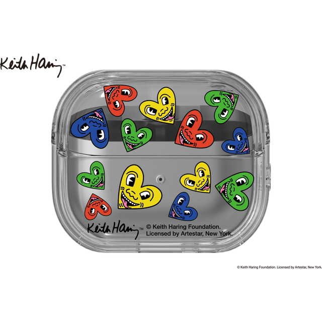 Samsung Keith Haring Heart Clear Cover for Galaxy Buds3 Pro