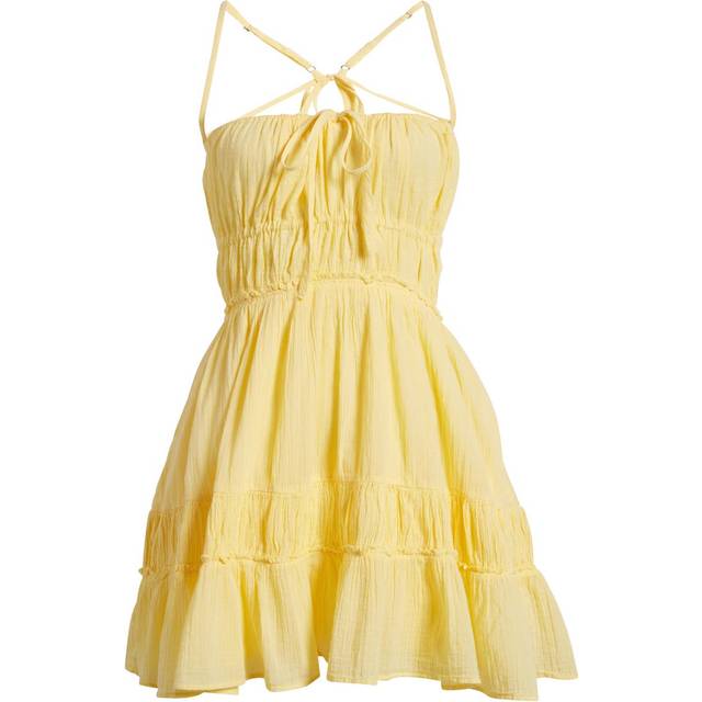Free People Taking Sides Mini Dress