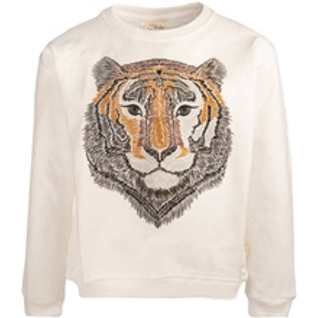 Kide Collegebluse Naturhvid 122 cl