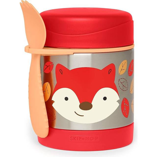 Skip Hop Zoo Fox termos med sked 12m+ 325 ml