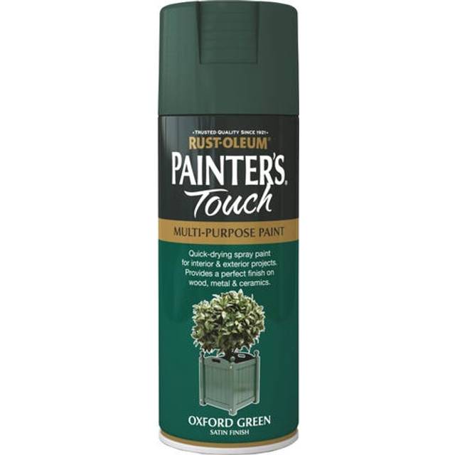 Rust-Oleum AE0050006E8 Painters Touch Oxford Green Satin Multi Purpose Spray Paint 400ml