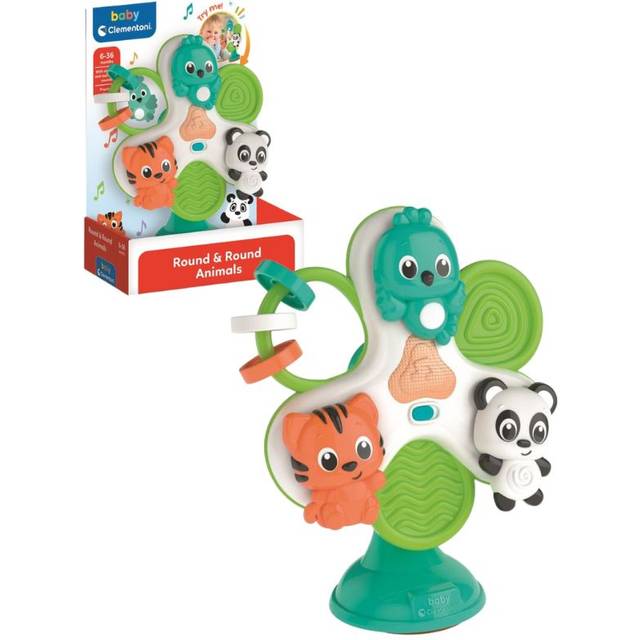 Clementoni New Round&Round Animals