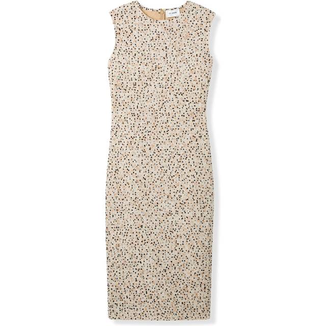 St. John Tweed Midi Dress