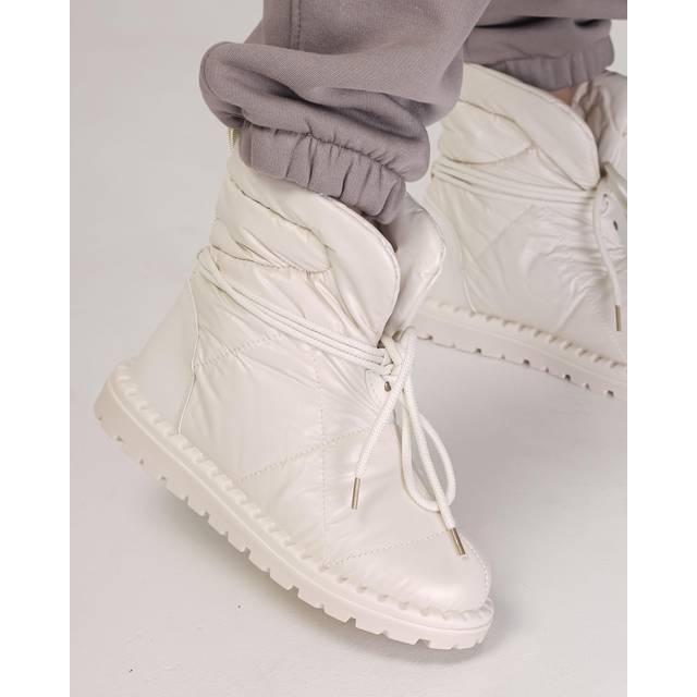 Women's ugg boots Sopra 301 36 milky leather raincoat 36 warm white
