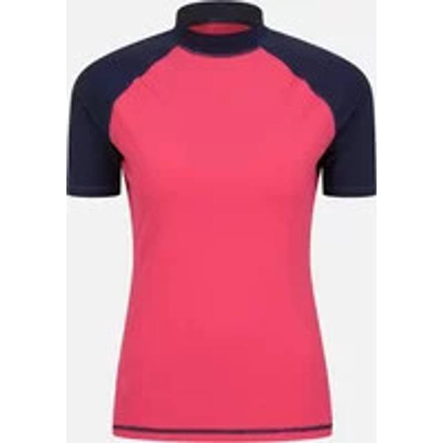 Mountain Warehouse Womens/Ladies UV Protection Rash Guard 12 UK korall