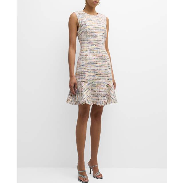 Kobi Halperin Roe Rainbow Tweed Dress