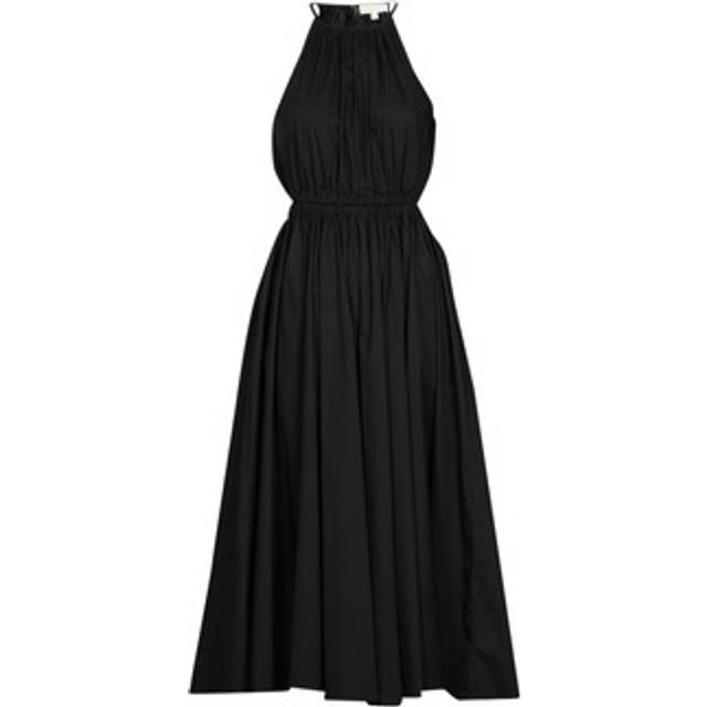 MICHAEL Michael Kors  Long Dress HALTER CTN MIDI DRESS  - EU XL - Black - EU XL