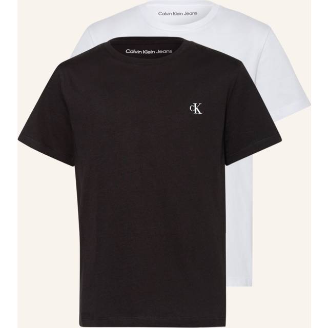 CALVIN KLEIN 2-Pack Monogram Top |Vit |140