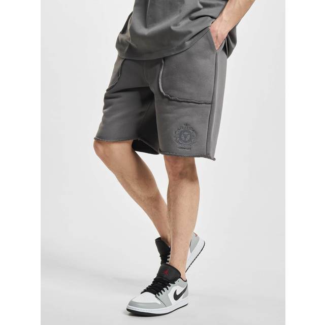 Carlo Colucci, Shorts, Herr, S, Bomull, Unik Oversize Short De Benedetto - gray (S)