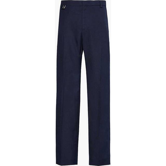 Jacquemus Mens Dark Vy Le Pantalon Melo Straight-leg Woven Trousers 36 - DARK NAVY