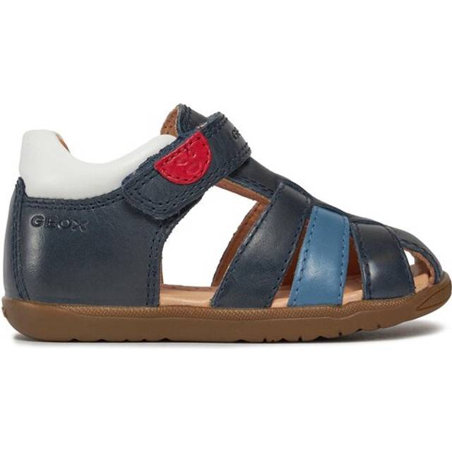 B254VB Macchia Sandals for Baby Boys, GEOX® navy blue