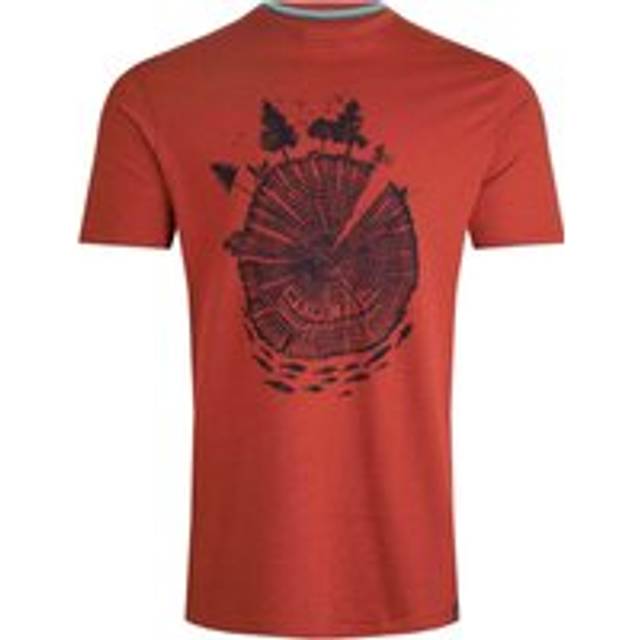 Weird fish woodsman front print graphic t-shirt