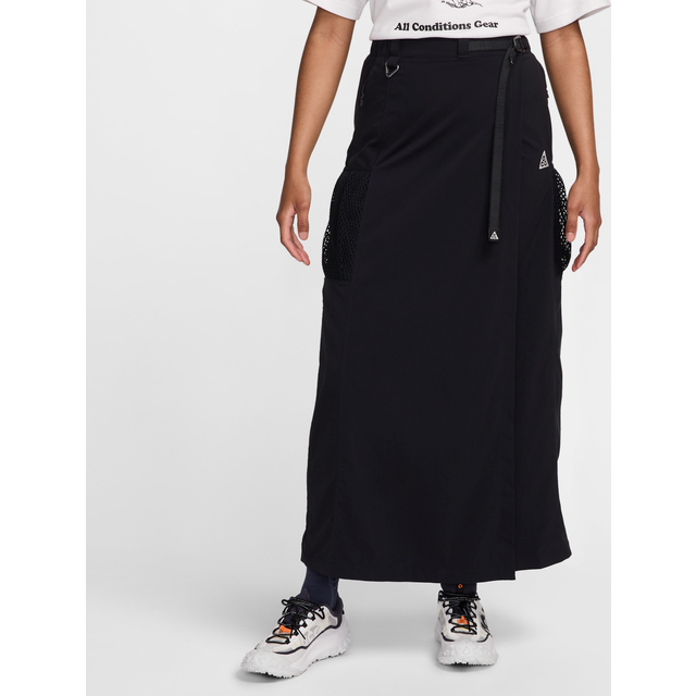 Skirt Nike ACG "Snowgrass" Women's UV Protection Skirt Black/ Summit White XS (XS)