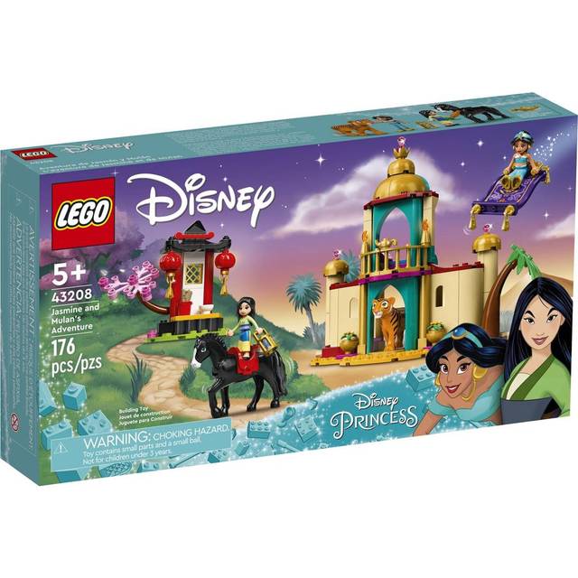 LEGO Disney Princess Jasmine and Mulan’s Adventure Set 43208