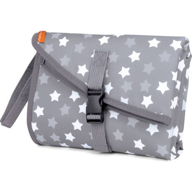 Dreambaby On the Go Baby Changing Mat - Stars Grey