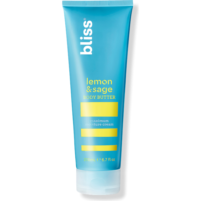 BLISS LEMON + SAGE BODY BUTTER MAXIMUM MOISTURE CREAM 6.7 OZ