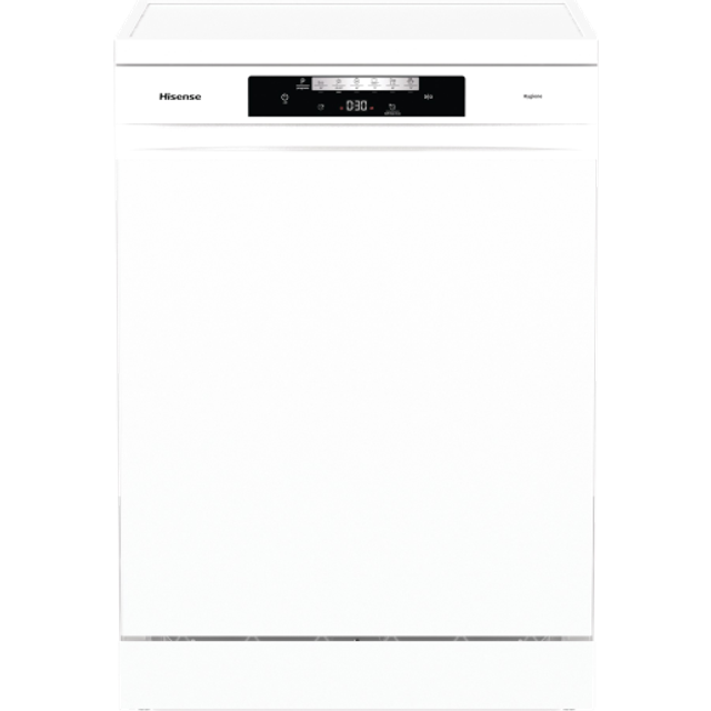 Hisense Hs642D90Wuk Fullsize 14-Place Settings 15-Minute Quick Wash Dishwasher - White