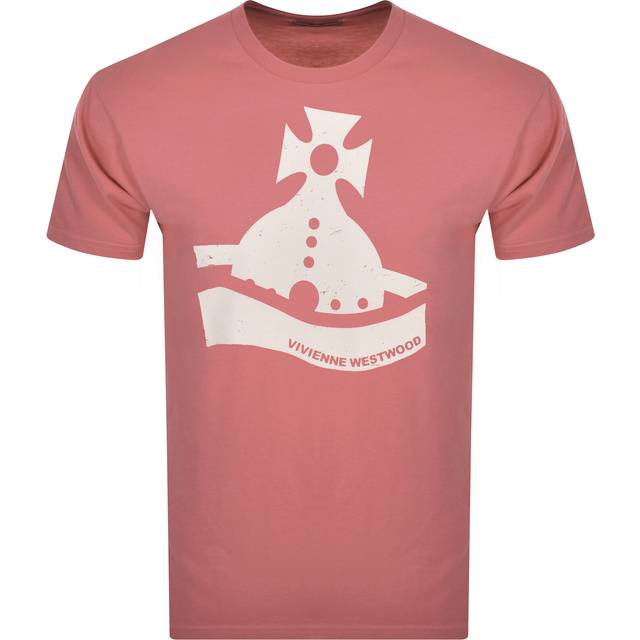 Vivienne Westwood 'Sunken Orb' Printed T-Shirt - Pink - L