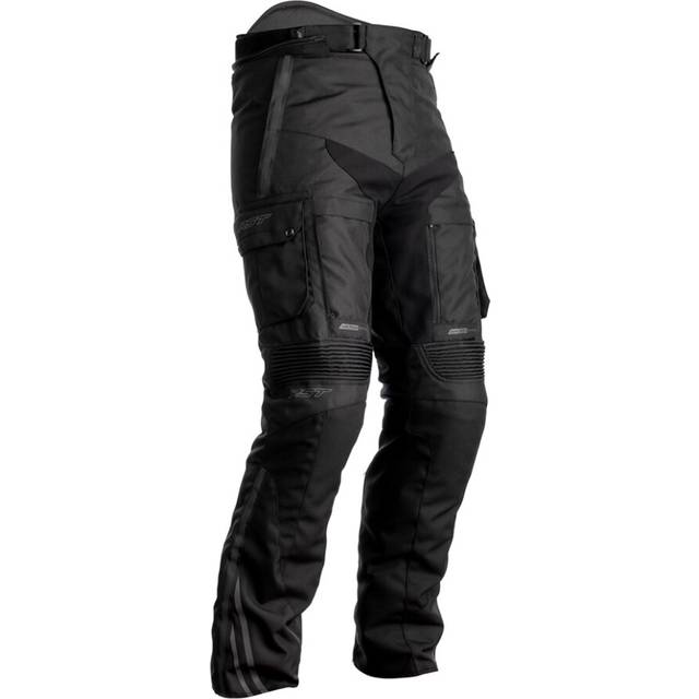 RST Pro Series Adventure-X Textile Motorcycle Jeans - UK 40 / Eur 60, Short, Black / Black, Black