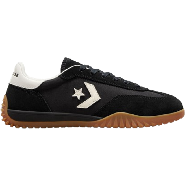 Converse Womens Run Star Trainers Black White, 3