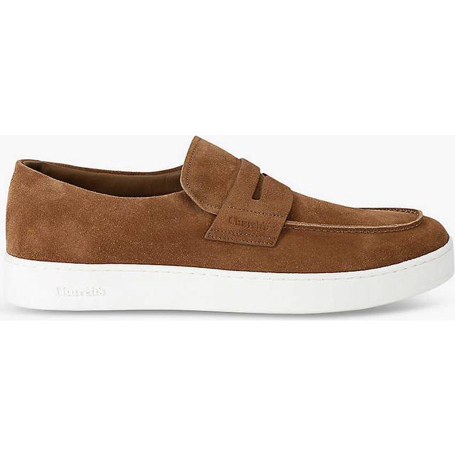 Church Mens Tan Nailsea Slip-on Suede Loafers Eur 44 / 10 Uk Men - TAN