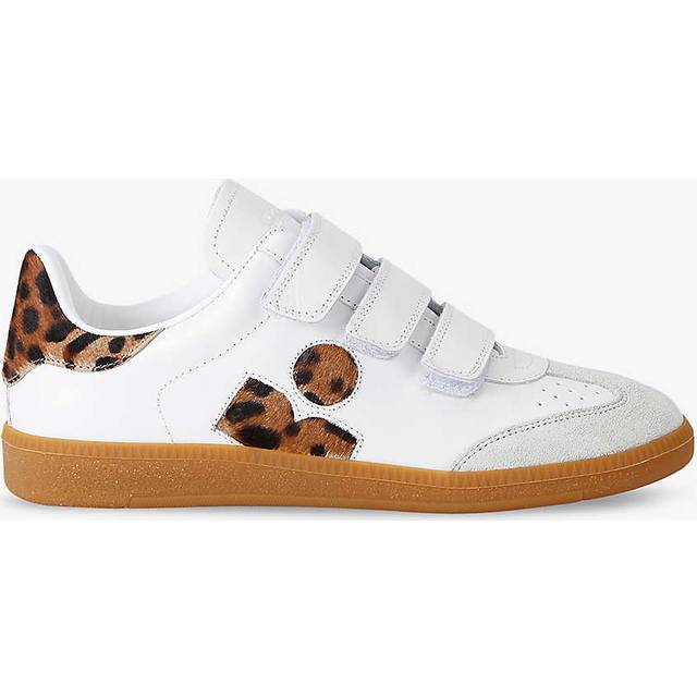 Isabel Marant Womens Mult/other Beth Contrast-panel Leather Trainers Eur 36 / 3 Uk Women - MULT/OTHER