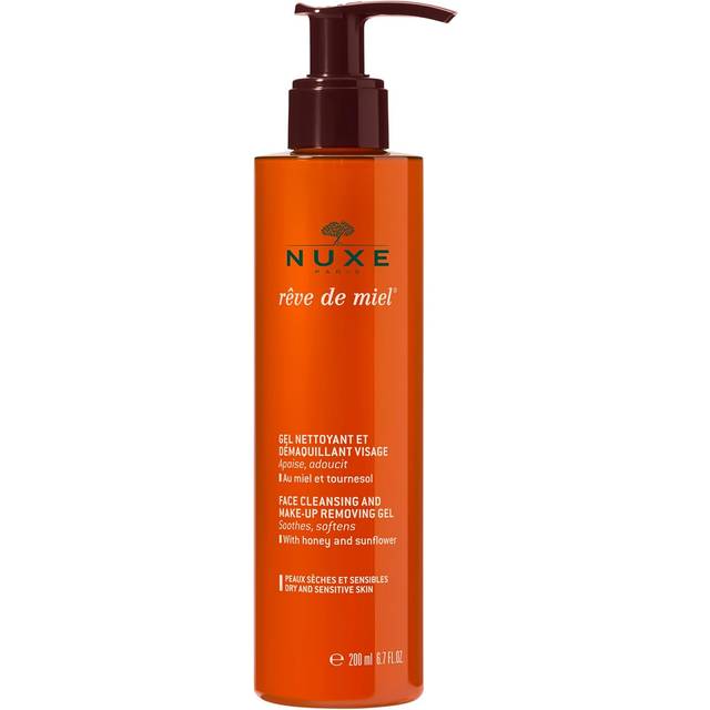 Nuxe Rêve de Miel Rengöringsgel För torr och känslig hud 200 ml