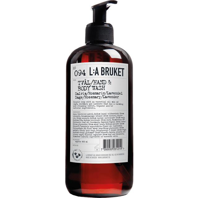 L:a Bruket 094 Flytande Tvål Salvia/Rosmarin/Lavendel (450ml)