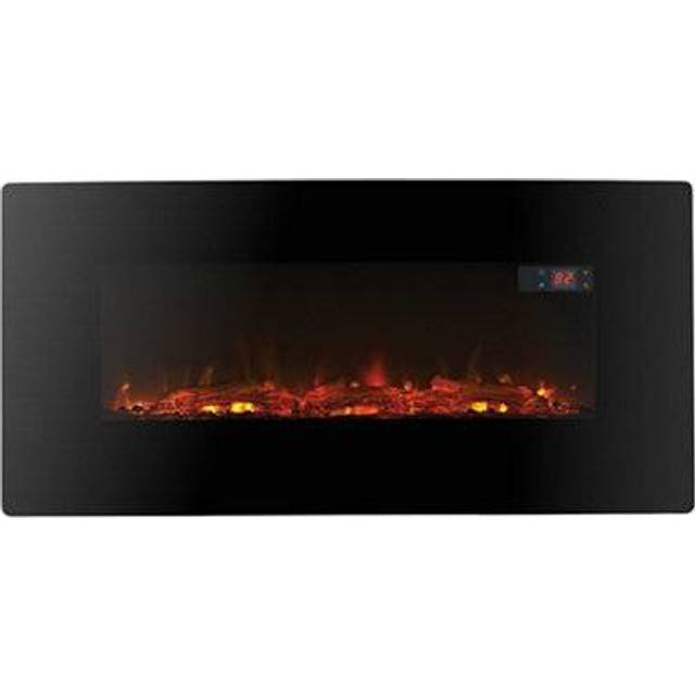 Focal Point Fires 1.5kW Pasadena LED Electric Fire - Black, Black