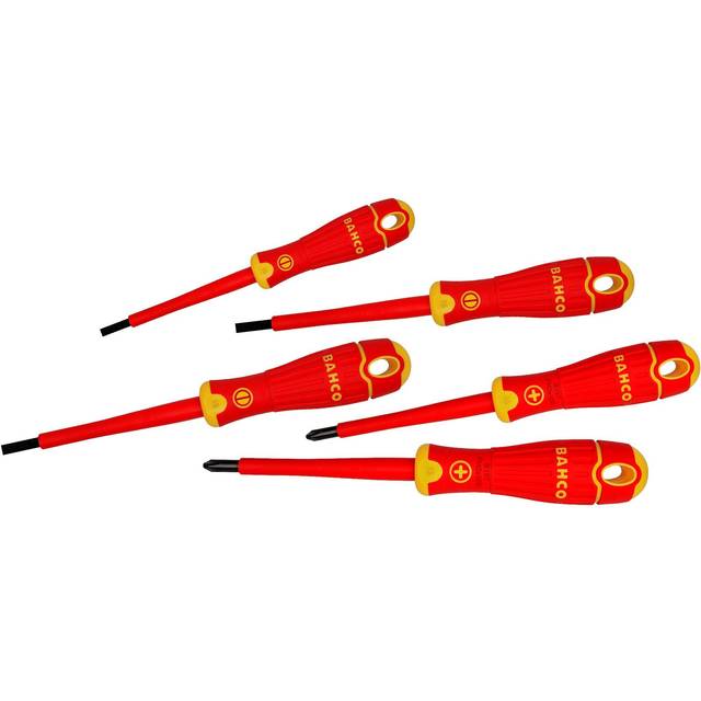 B220.015 fit Insulated Screwdriver 5 Piece Set - Bahco