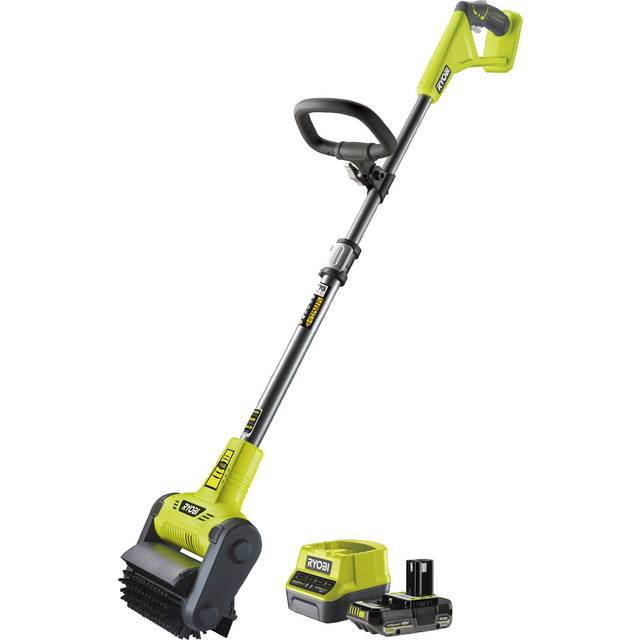Ryobi RY18PCB-120 18V ONE+ Cordless Patio Cleaner with Scrubbing Brush