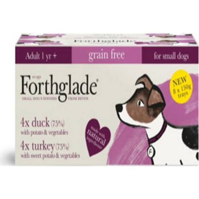 Forthglade Duck & Turkey Complete Meal for Small Dogs Adult 1 Yr+