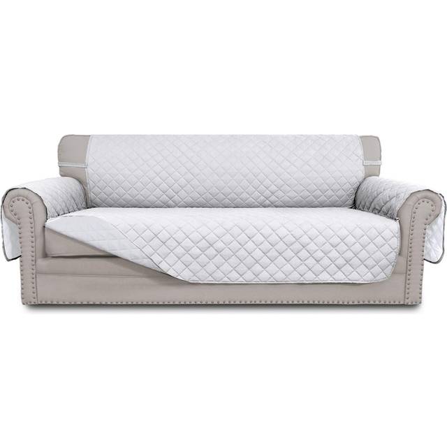 Easy-Going Reversible Oversized Couch Cover for 3 Cushion Couch Sofa Cover for Dogs Water Resistant Furniture Protector Cover with Foam Sticks for Pet