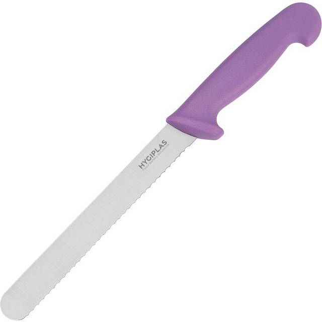 Hygiplas Bread Knife Purple 20cm