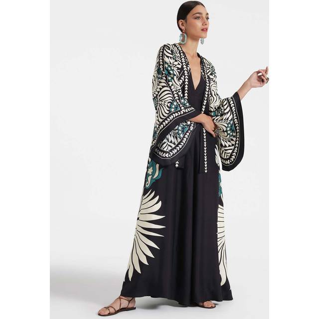 La DoubleJ Magnifico Dress - Woman Dresses Mix Tiles Placée Black L