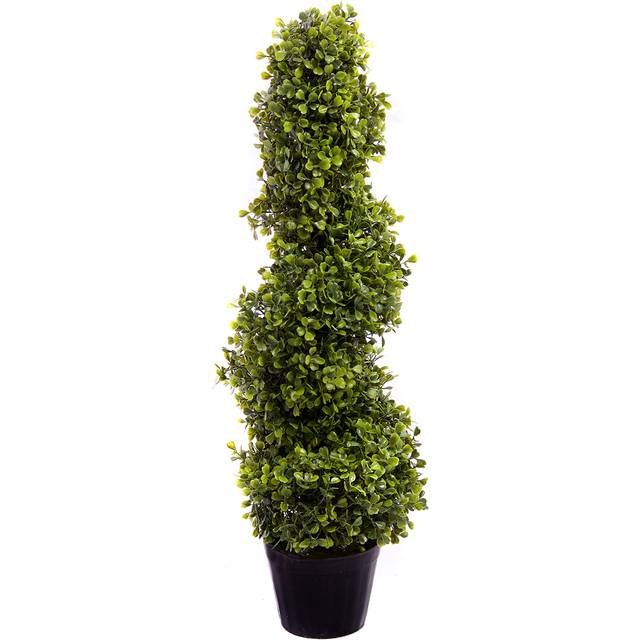 Best Artificial 2ft - 60cm Boxwood Spiral Topiary Tree