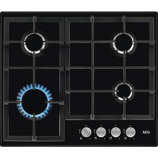 AEG HGX64200SB 60cm Gas Hob - Black