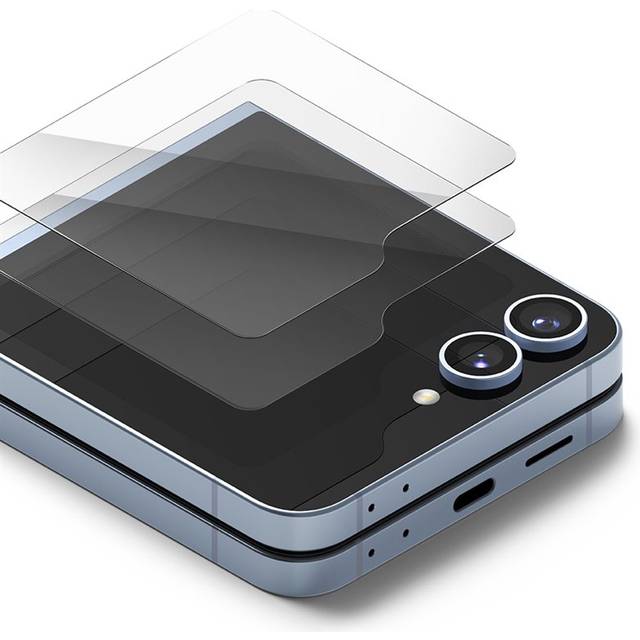 Ringke Samsung Galaxy Z Flip 6 Ytterskärmskydd i glas (2-pack)