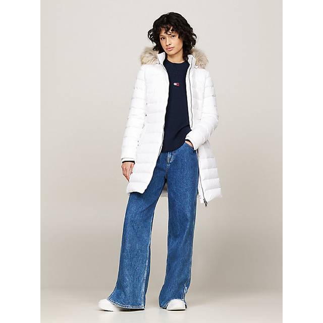 White Recycled Polyester Jackets & Coat - IT38|XS