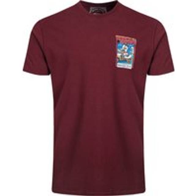 Quack to the Future RSPB Collaboration Artist T-Shirt - Wine - L
