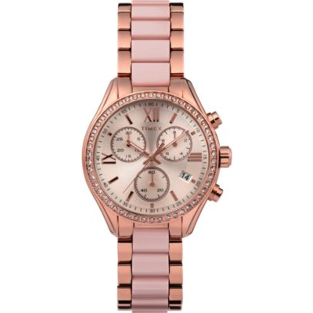 Timex Women's Premium Dress 38mm Watch - Rose Gold-Tone Bracelet Rose Gold-Tone Dial Rose Gold-Tone Case
