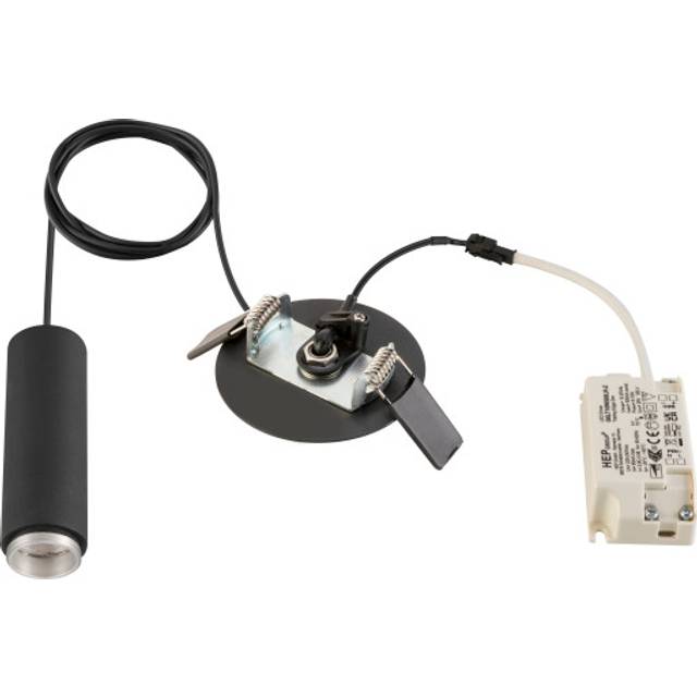 SLV Lalu Pendant Light LED Base Mix&Match Recessed 150cm 9.5W 3000K Phase Black