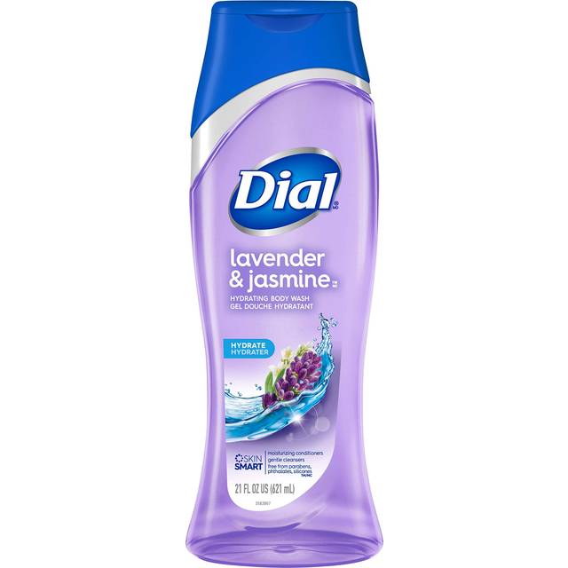 Dial Body Wash  Lavender & Jasmine  21 Ounces (Count of 3)