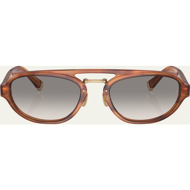 Brunello Cucinelli BC4008S Sunglasses 102232 Honey Avana