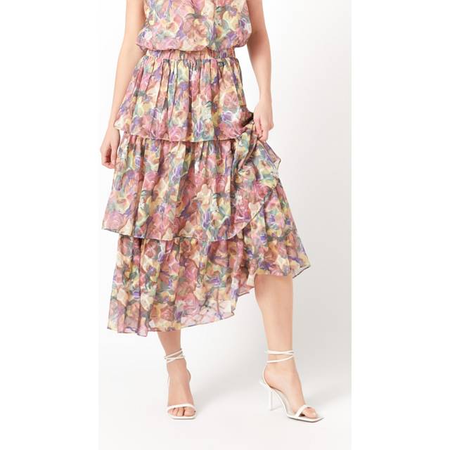 Endless Rose Floral Maxi Skirt