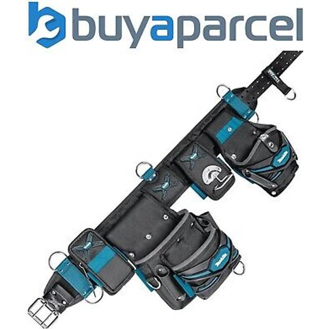 Makita - Special Edition Toolbelt 2 Pouch Holster Tool Belt Set and Hammer Holder