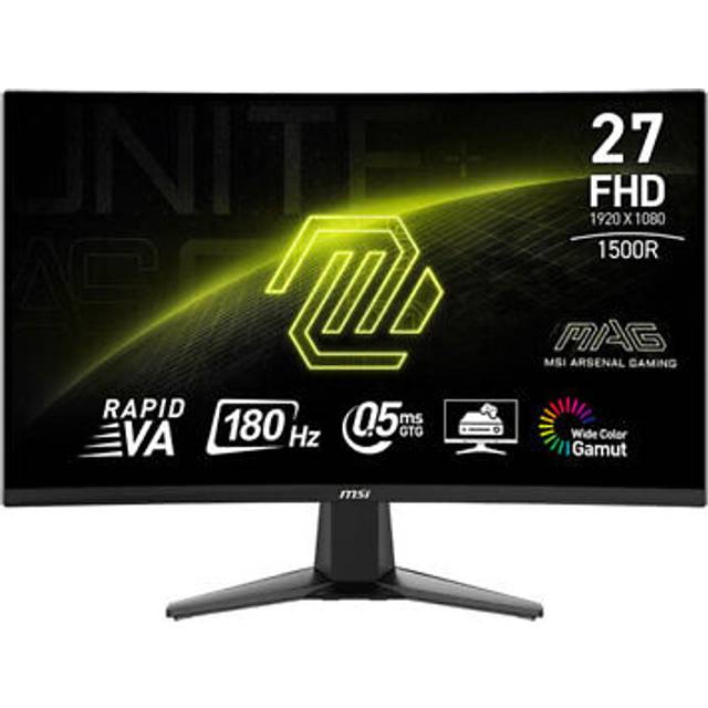 MSI 27" gamingskärm MAG 27C6F