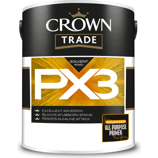 Crown Trade All Purpose Primer PX3 White 1L