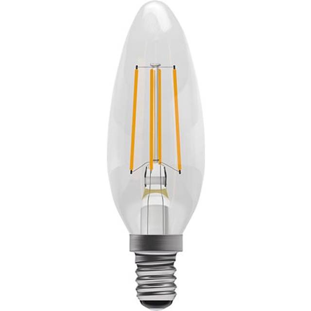 Bell Dimmable Clear LED Filament Candle E14 4000K 3.3W